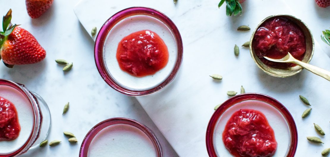 mousse yogurt fragole pochee