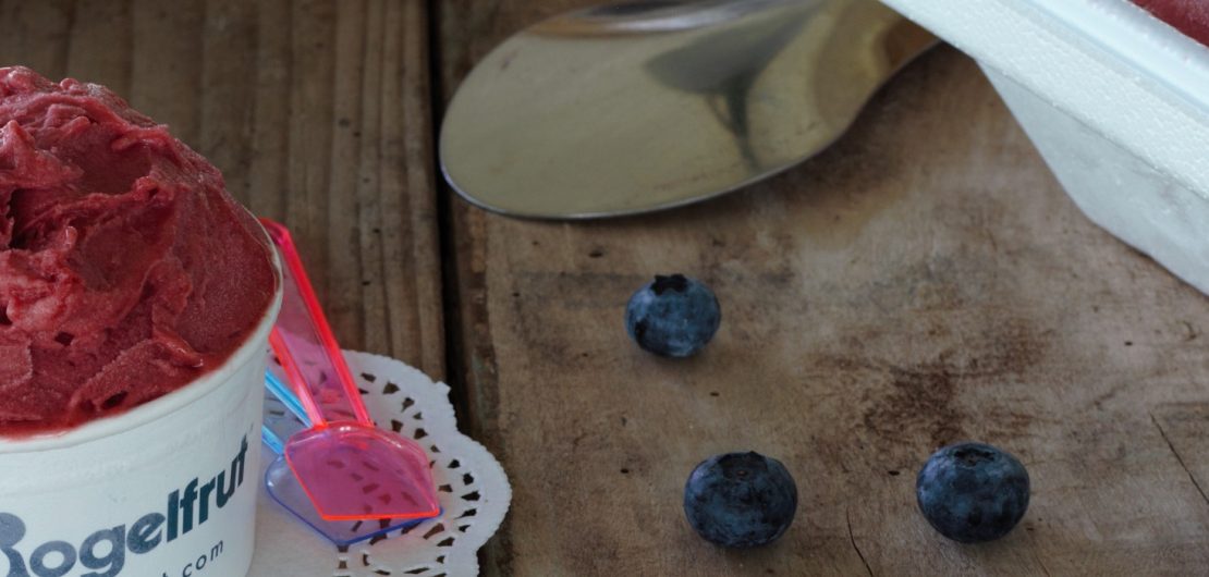 sorbetto mirtillo lampone fragola yuzu