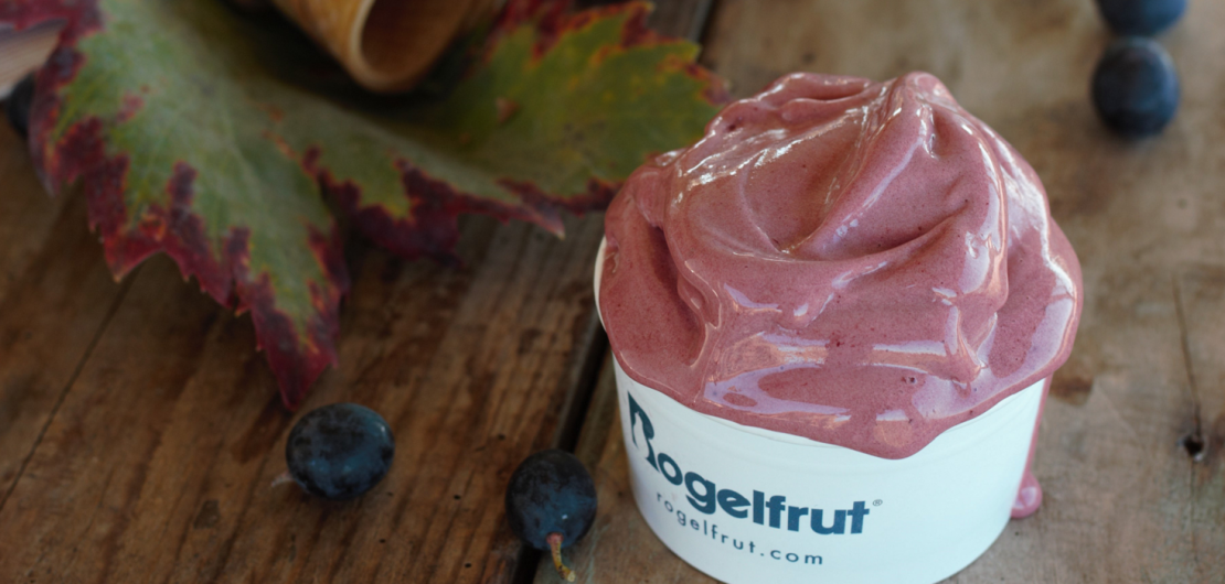 gelato uva fragola