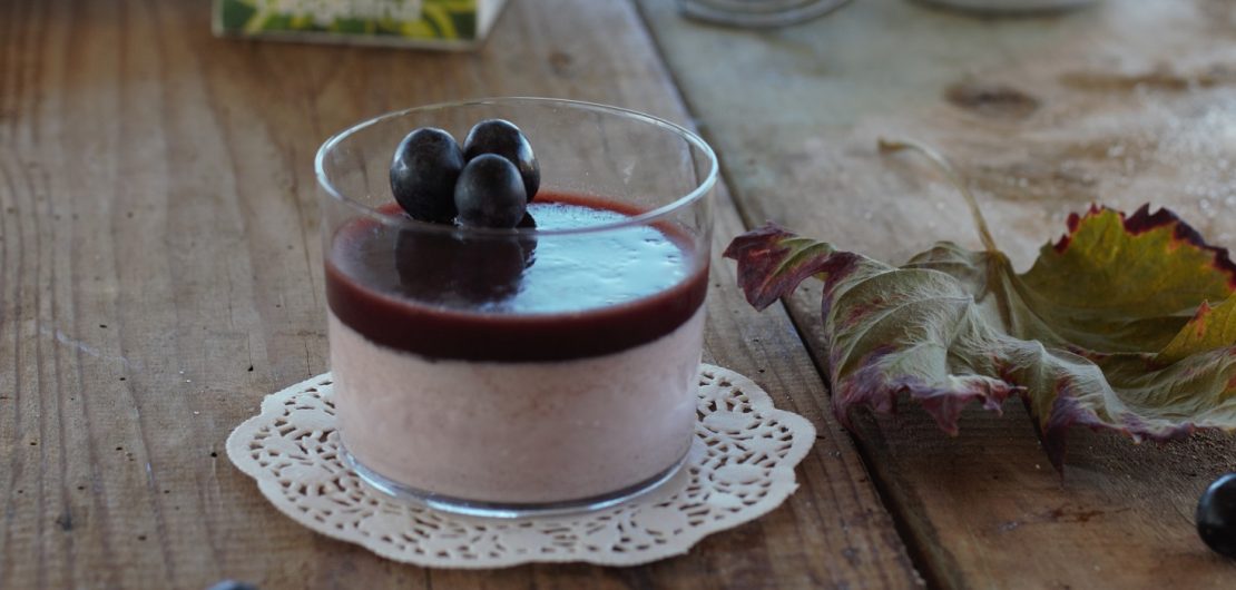 mousse uva fragola