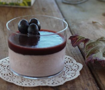 mousse uva fragola