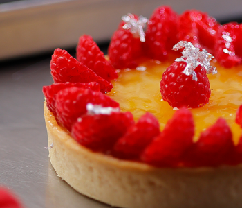 Apple pie ai lamponi