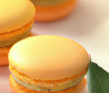 Macarons al mandarino